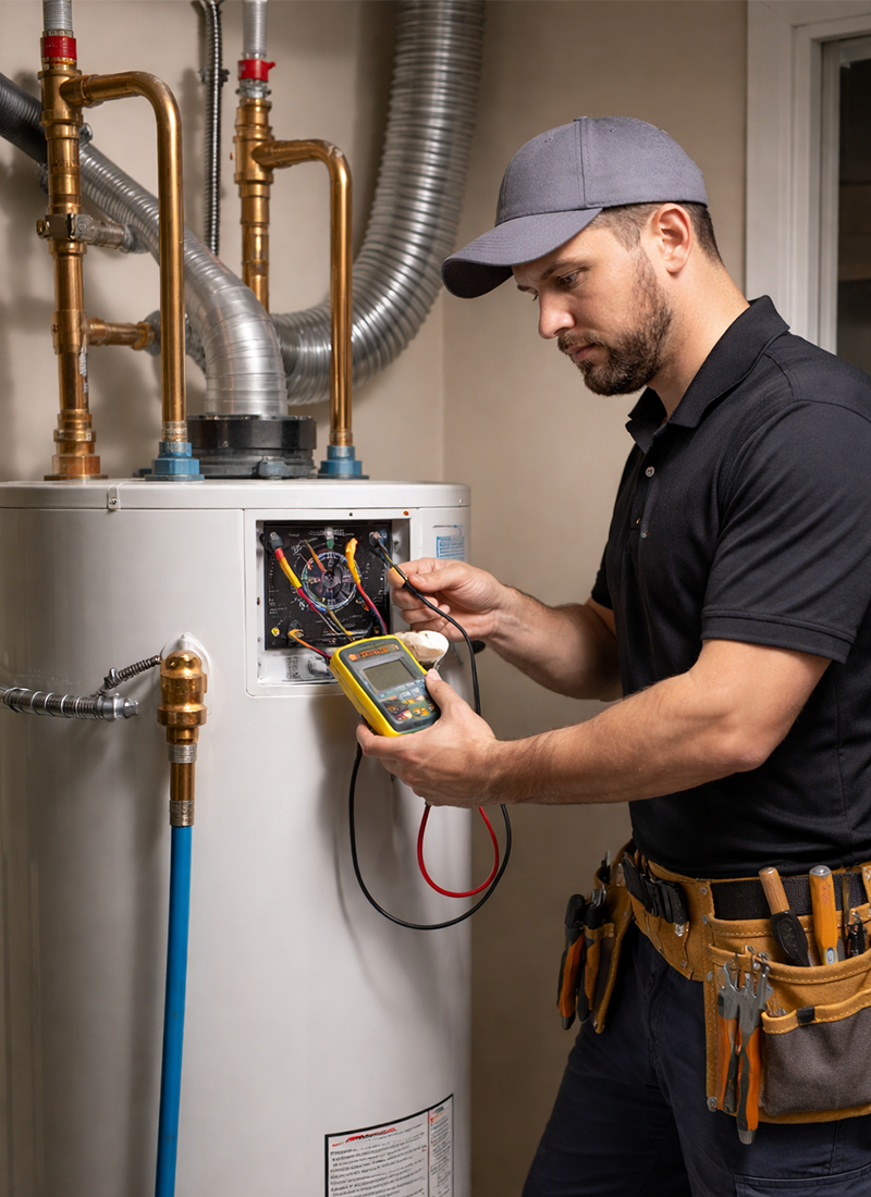 Prifessional water heater Technicians